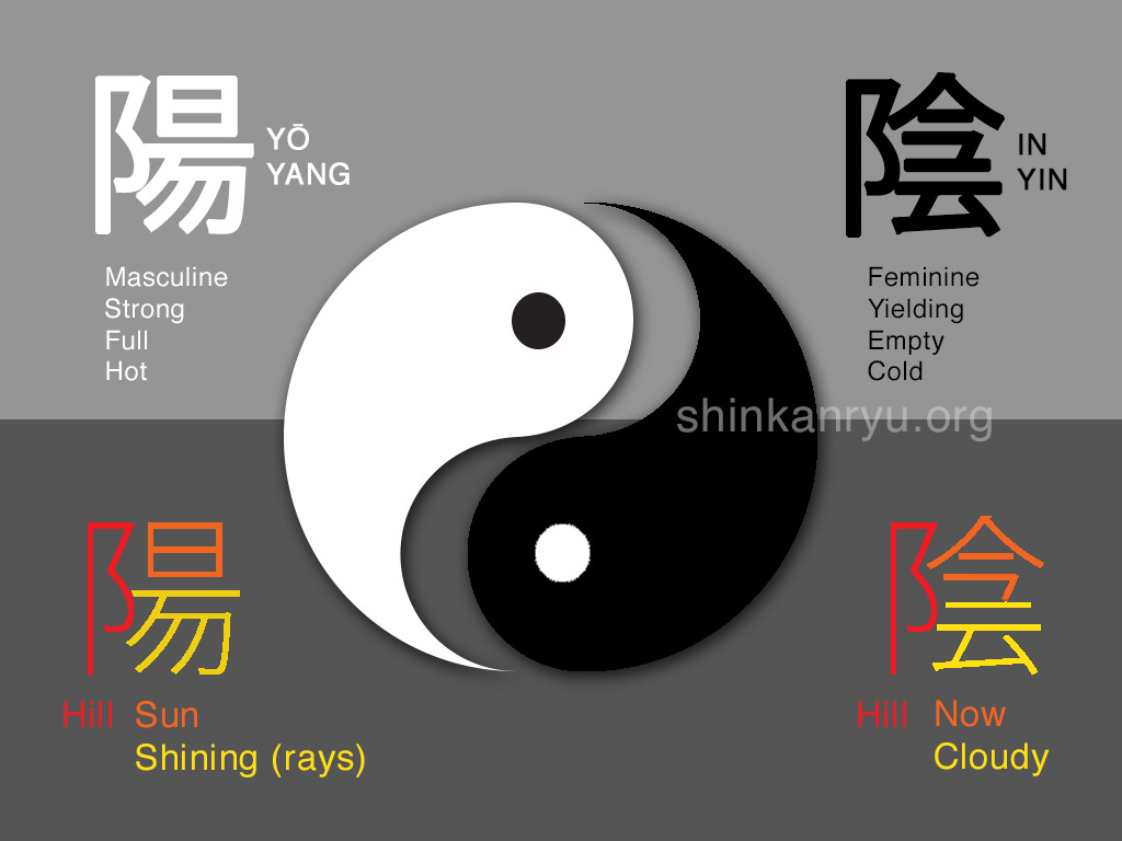 ying yang martial arts symbol