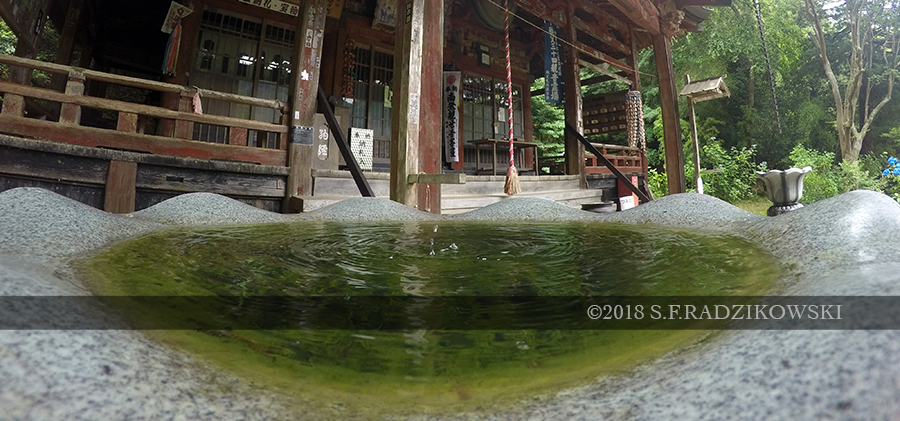 budo temple reflection