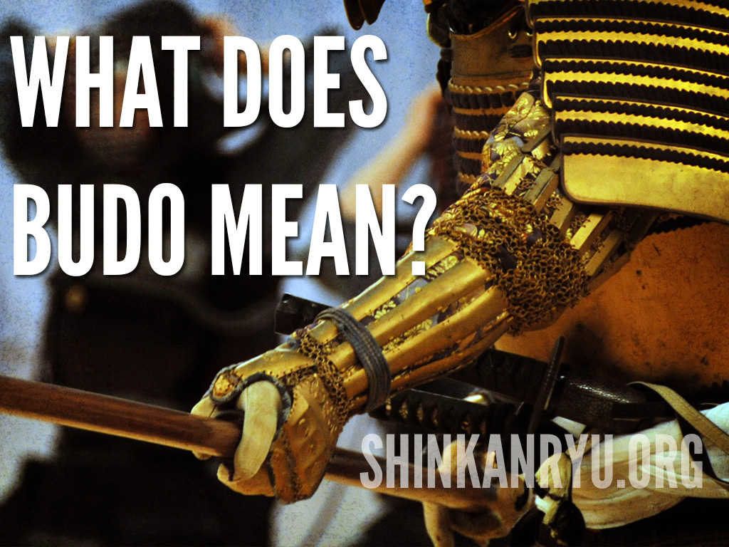 what does budo mean?